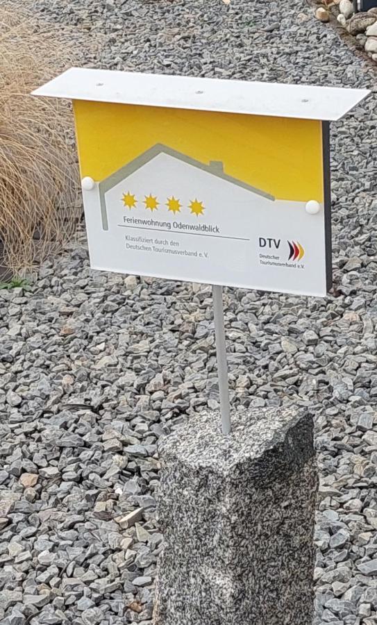 Ferienwohnung Odenwaldblick Momlingen Buitenkant foto