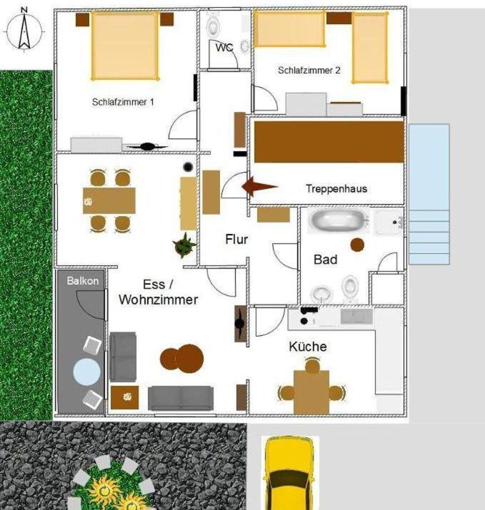 Ferienwohnung Odenwaldblick Momlingen Buitenkant foto